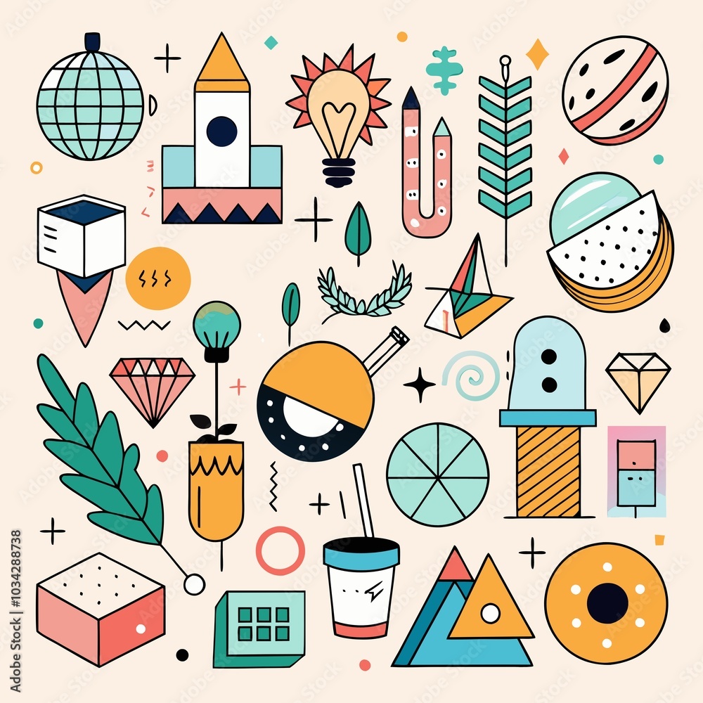 seamless background with travel icons seamless background with travel icons