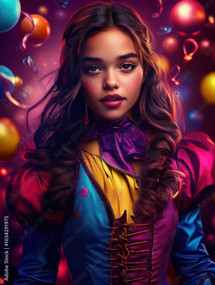 A Surreal Depiction of a Girl s Unraveling Mind Amidst Ethereal Orbs and Dreamlike Swirls A Surreal Depiction of a Girl s Unraveling Mind Amidst Ethereal Orbs and Dreamlike Swirls
