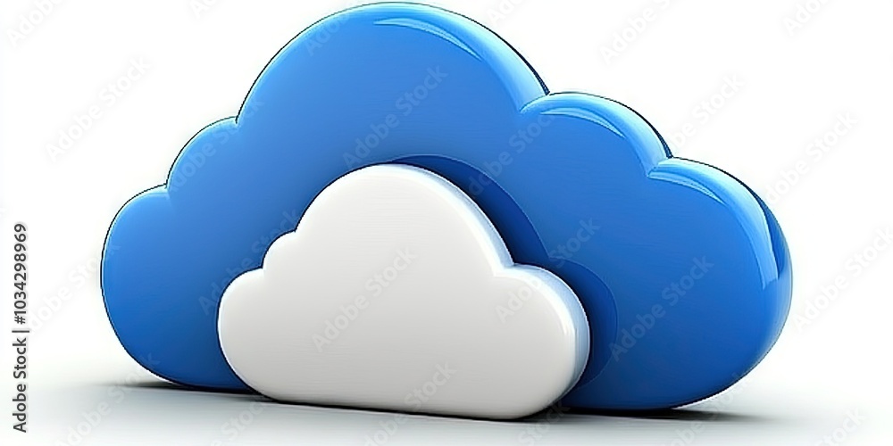 cloud computing, digital data concept