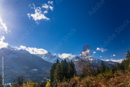 Obraz na płótnie Julian Alps in a beautiful autumn day w salonie
