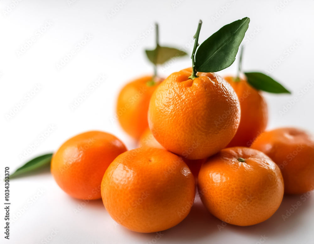 mandarin oranges pattern with side position provides copy space for text. background concept isolated white mandarin oranges pattern with side position provides copy space for text. background concept isolated white