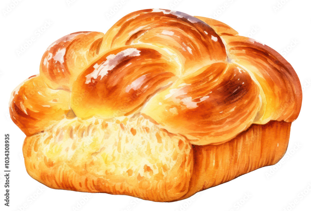 PNG Bread food viennoiserie croissant.