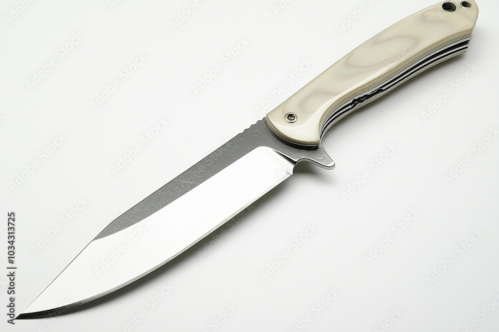 High-quality folding knife with a unique handle design High-quality folding knife with a unique handle design