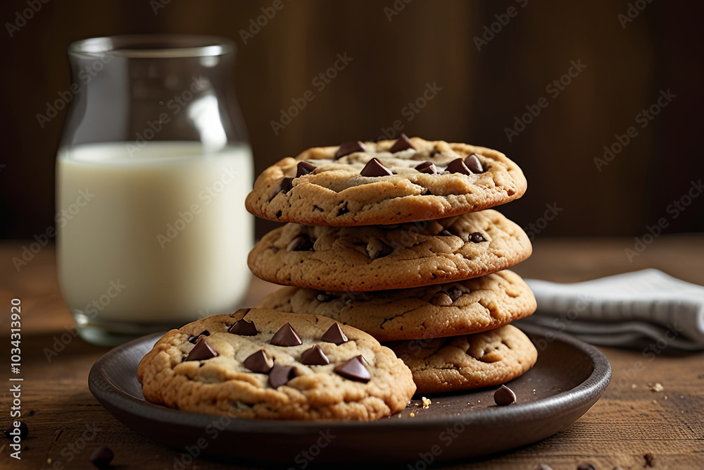 Freshly Baked Chocolate Chip Cookies Freshly Baked Chocolate Chip Cookies