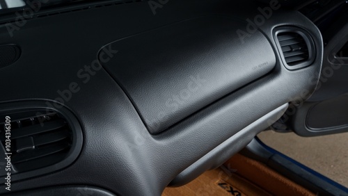Slika na platnu Passenger side of the dashboard