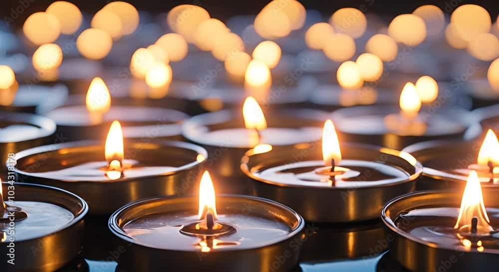 burning candles in the church burning candles in the church