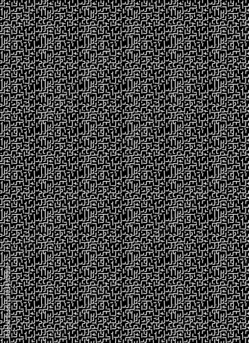 Seamless pattern with a simple abstract drawing. Vector illustration.