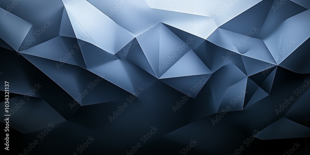 Fototapeta premium Abstract blue background with smooth gradient colors and dynamic shapes creating a modern and clean design new beautiful stock image illustration AI