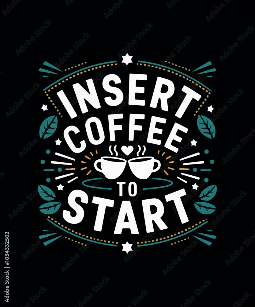 Coffee T-shirt Design Coffee T-shirt Design