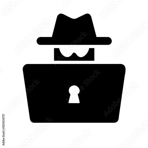 A Hacker Icon Representing Cybersecurity