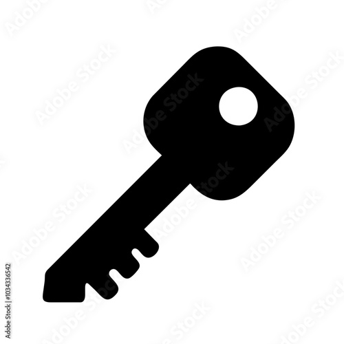A Key Icon Symbolizing Security and Access