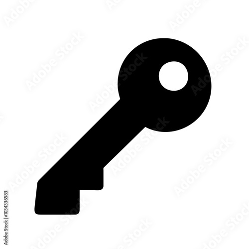 A Key Icon Symbolizing Security and Access