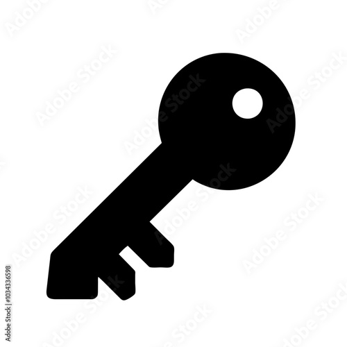 A Key Icon Symbolizing Security and Access