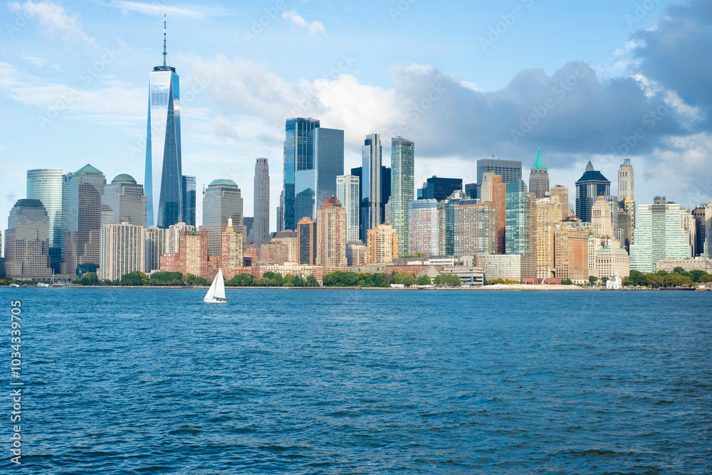 Fototapeta premium New York Manhattan skyline 