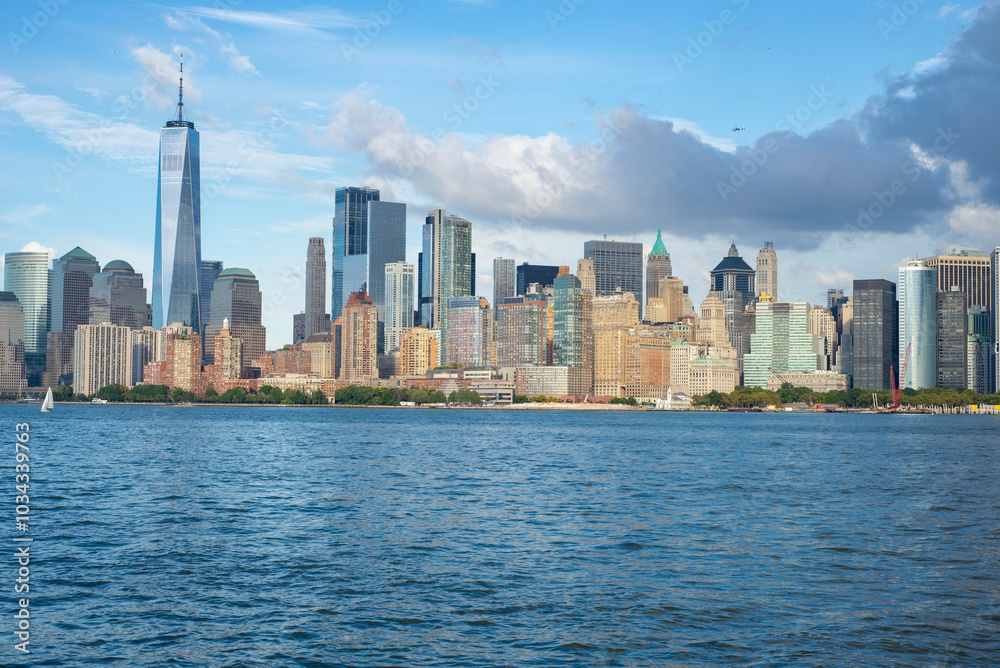 Fototapeta premium New York Manhattan skyline 