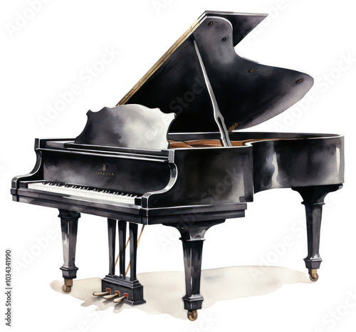 PNG Piano keyboard black harpsichord. photo