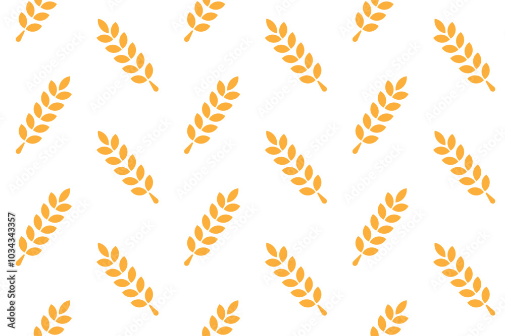 Wheat pattern seamless. Vector Illustration Wheat pattern seamless. Vector Illustration