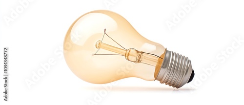 Lightbulb, white isolate background