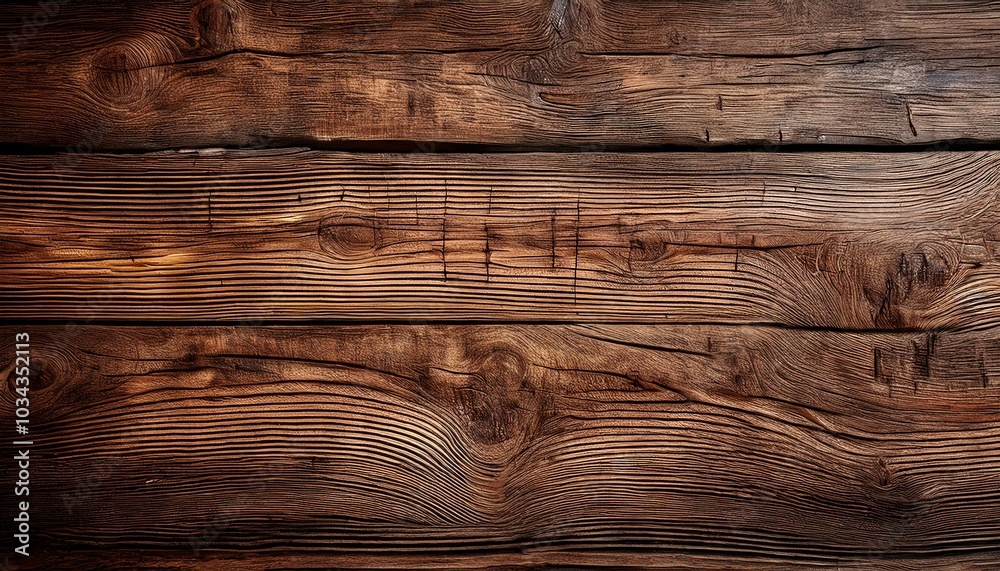 Naklejka premium Rustic wooden background