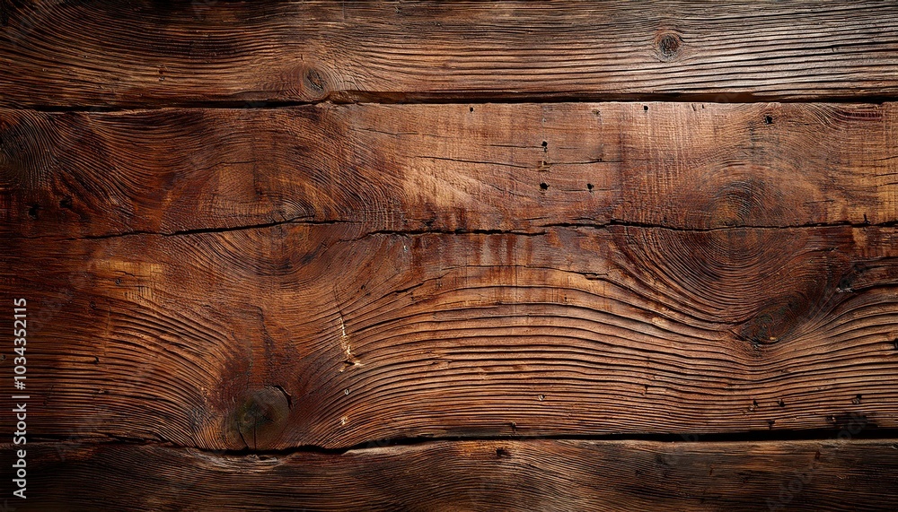 Naklejka premium Dark woodgrain texture