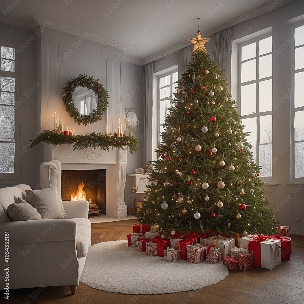 Weihnachten. Generative AI Technologie Weihnachten. Generative AI Technologie