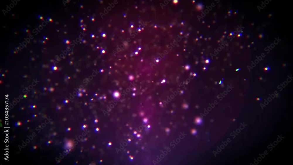 Abstract purple and pink glowing bokeh background with a blurred effect. Abstract purple and pink glowing bokeh background with a blurred effect.