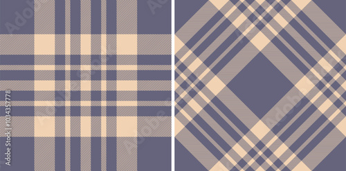 Fabric check texture of pattern tartan seamless with a textile vector background plaid. Set in fall colors. Colorful fashion choices for a vibrant look.