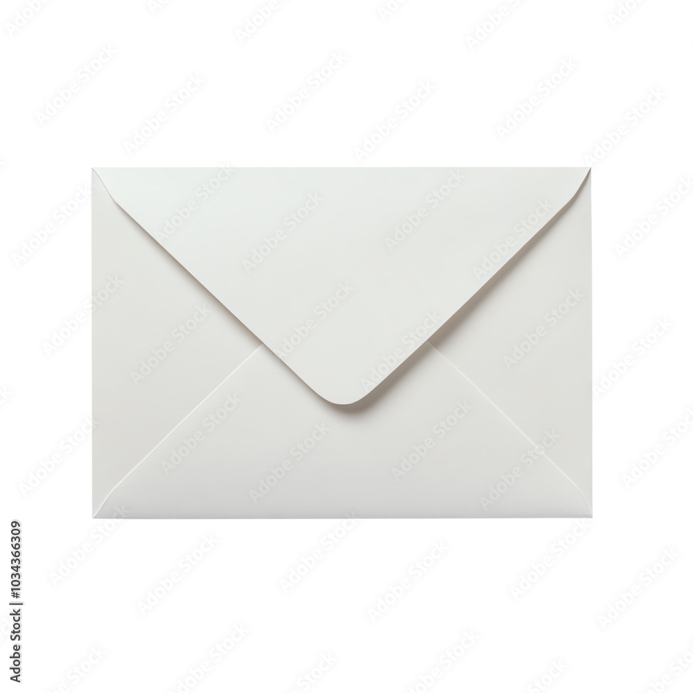 Envelope on white isolated background Envelope on white isolated background