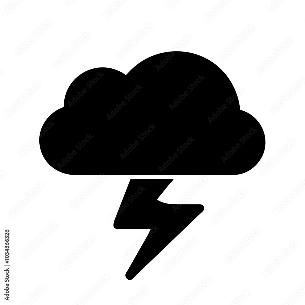 A Lightning Bolt Icon for Energy and Power A Lightning Bolt Icon for Energy and Power