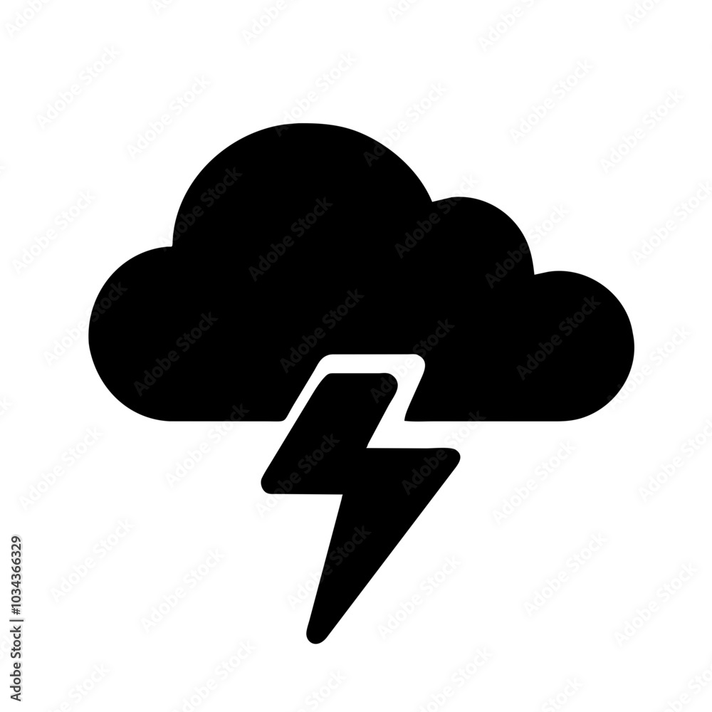 A Lightning Bolt Icon for Energy and Power A Lightning Bolt Icon for Energy and Power