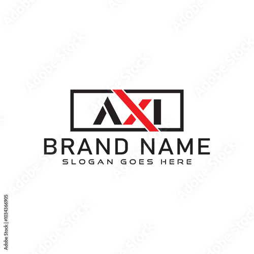 Free Download AXI letter logo design. AXI business and real estate monogram logo vector template. - GFXLoad