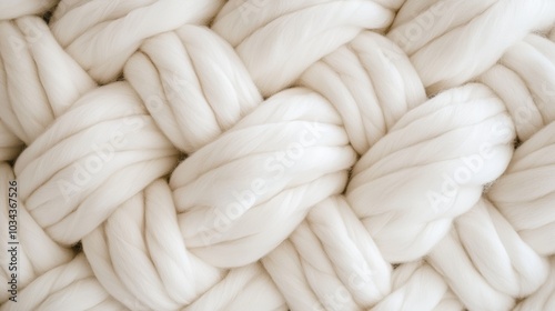 Softness unveiled, a closeup exploration of white wool texture and delicate fibers