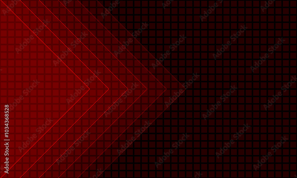 Black abstract background with red overlay triangular pattern, modern geometric texture Black abstract background with red overlay triangular pattern, modern geometric texture