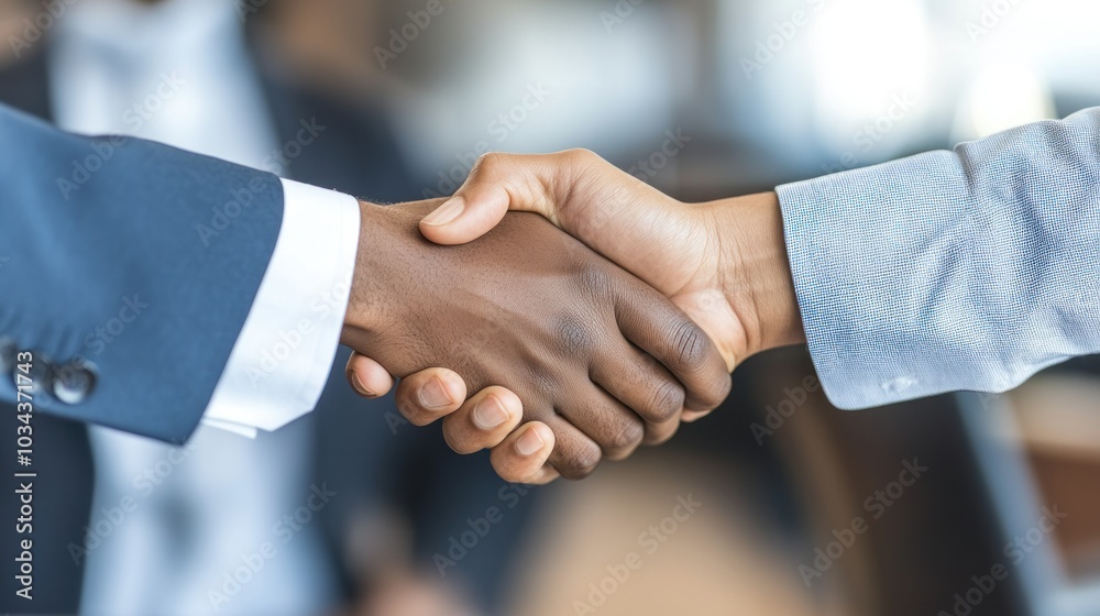 Close-up of two hands shaking in agreement, symbolizing partnership and collaboration. Close-up of two hands shaking in agreement, symbolizing partnership and collaboration.