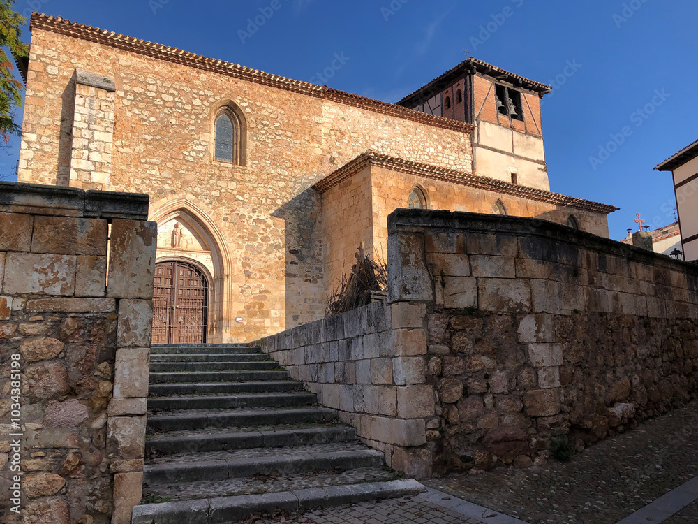 Church of Santo Tomas de Covarrubias, Burgos. Church of Santo Tomas de Covarrubias, Burgos.