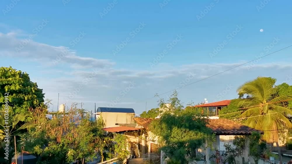Beautiful landscape view panorama of mountain landscape Puerto Escondido Mexico. Beautiful landscape view panorama of mountain landscape Puerto Escondido Mexico.