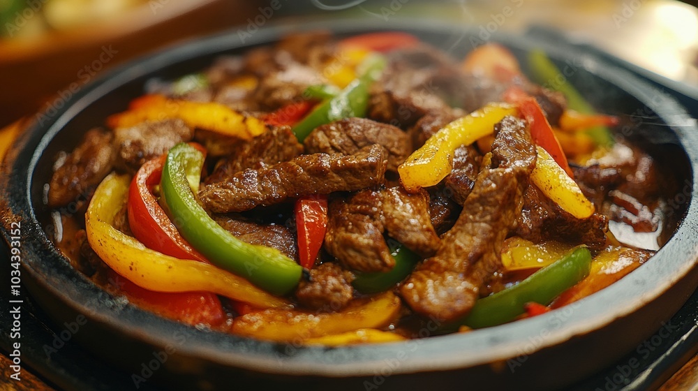 The national cuisine of Mexico: Fajita with beef. The national cuisine of Mexico: Fajita with beef.