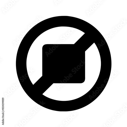 A No Image Icon Indicating Absence of Visuals