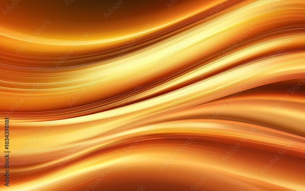 Golden waves flow gently across the canvas, creating a soft and warm visual texture that captivates the viewer Golden waves flow gently across the canvas, creating a soft and warm visual texture that captivates the viewer