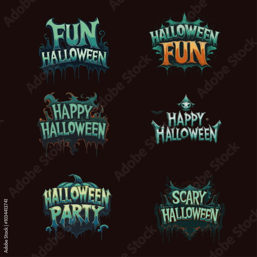 Spooky Halloween Text