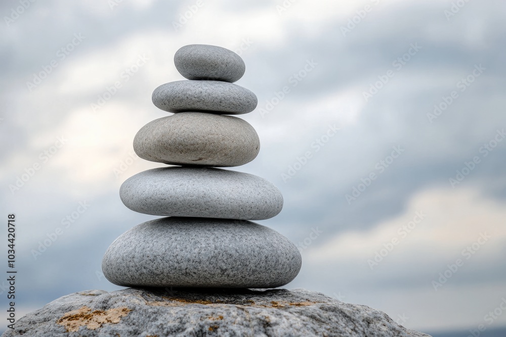 Zen Balance: Abstract Equilibrium and Harmony in Nature with Fluvial Elements Zen Balance: Abstract Equilibrium and Harmony in Nature with Fluvial Elements