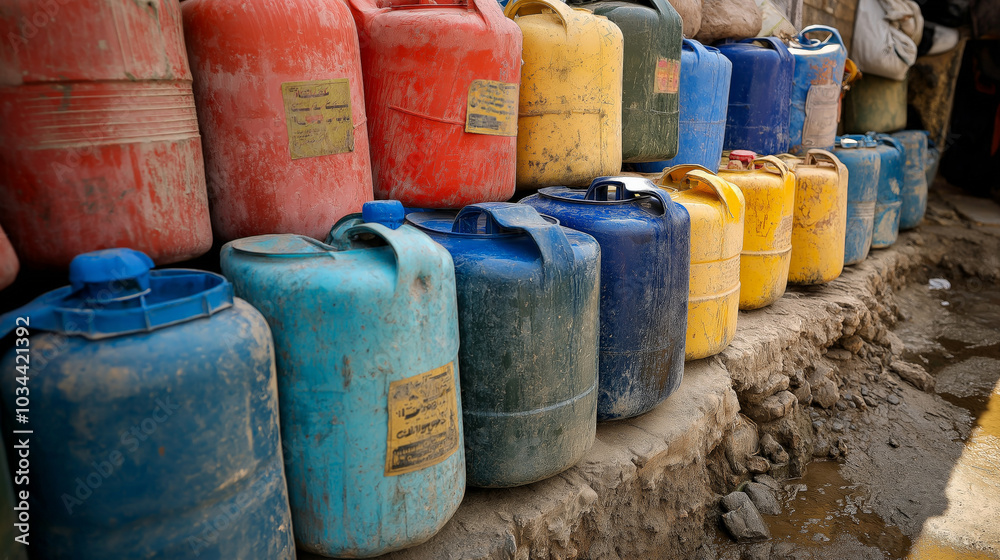 Stifling water crisis due to the ongoing war in Yemen Stifling water crisis due to the ongoing war in Yemen