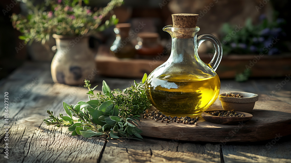 Classic Greek Amphora Featuring Elaborate Patterns and Rich Olive Oil Classic Greek Amphora Featuring Elaborate Patterns and Rich Olive Oil