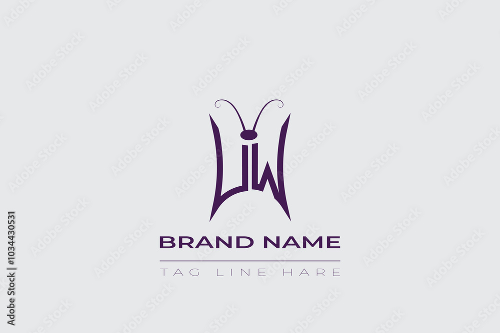 UW Butterfly logo design. Butterfly initials U and W line art logo template. This design can be used in cosmetics fashion and jewelry. UW Butterfly logo design. Butterfly initials U and W line art logo template. This design can be used in cosmetics fashion and jewelry.