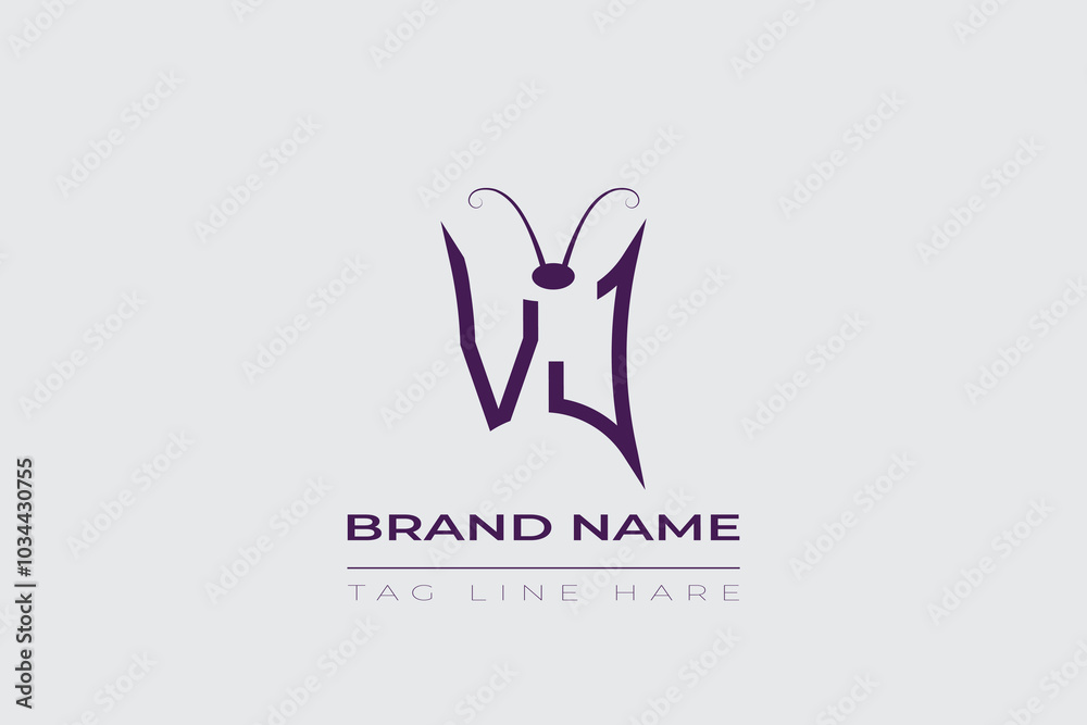 VJ Butterfly logo design. Butterfly initials V and J line art logo template. This design can be used in cosmetics fashion and jewelry. VJ Butterfly logo design. Butterfly initials V and J line art logo template. This design can be used in cosmetics fashion and jewelry.