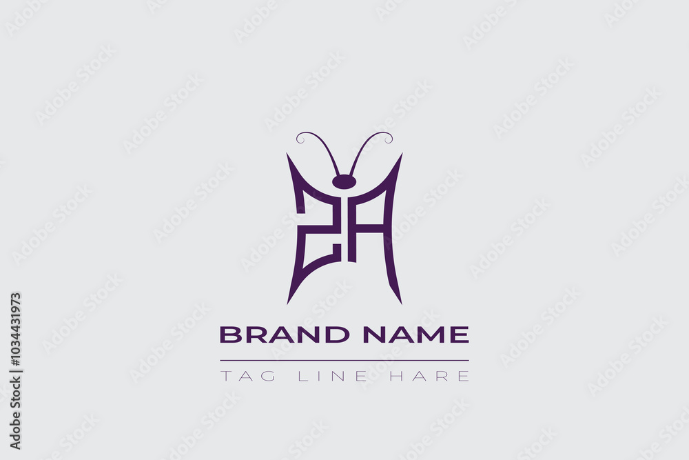 ZA Butterfly logo design. Butterfly initials Z and A line art logo template. This design can be used in cosmetics fashion and jewelry. ZA Butterfly logo design. Butterfly initials Z and A line art logo template. This design can be used in cosmetics fashion and jewelry.