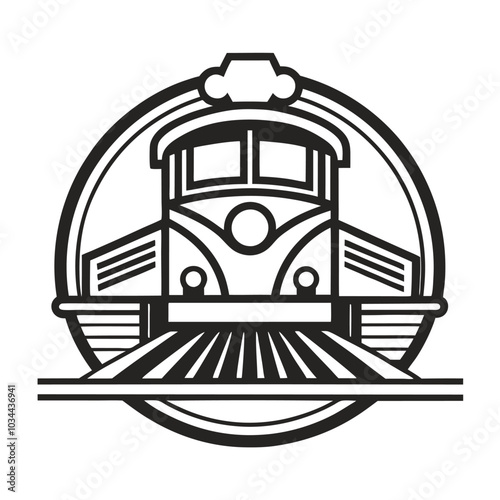 train vector design illustration on white background