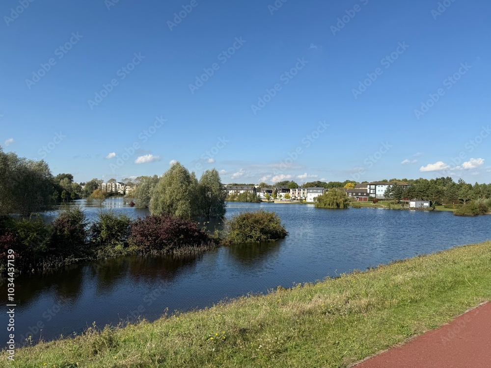 Obraz premium landscape with lake