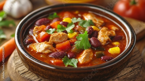 The national cuisine of Mexico: Mexican stew.