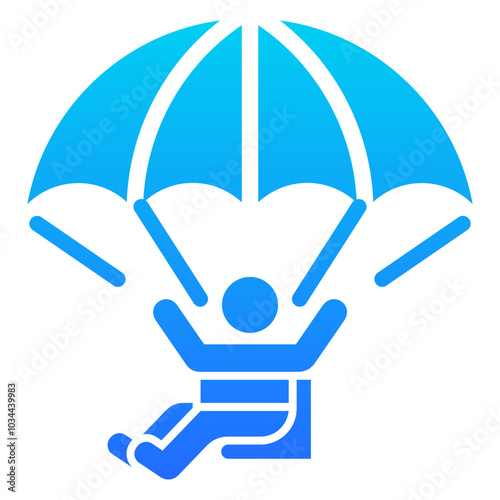 Paragliding Icon
